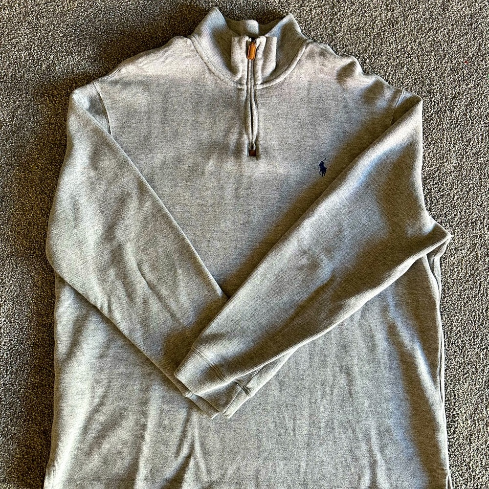 Polo Ralph Lauren Quarter Zip Pull Over XL